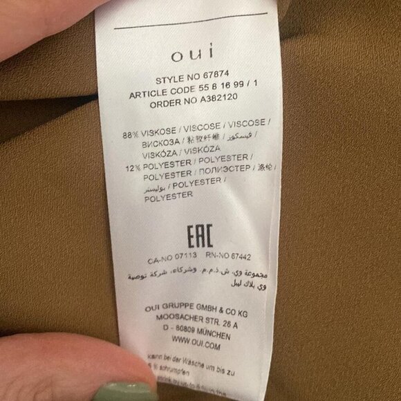 Champagne Satin Midi Skirt Quiet Luxury Capsule Holiday - Picture 11 of 12